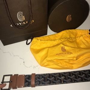 Goyard monogram belt size 95cm (28-34)